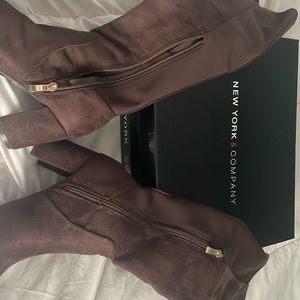 Never been worn knee high boots